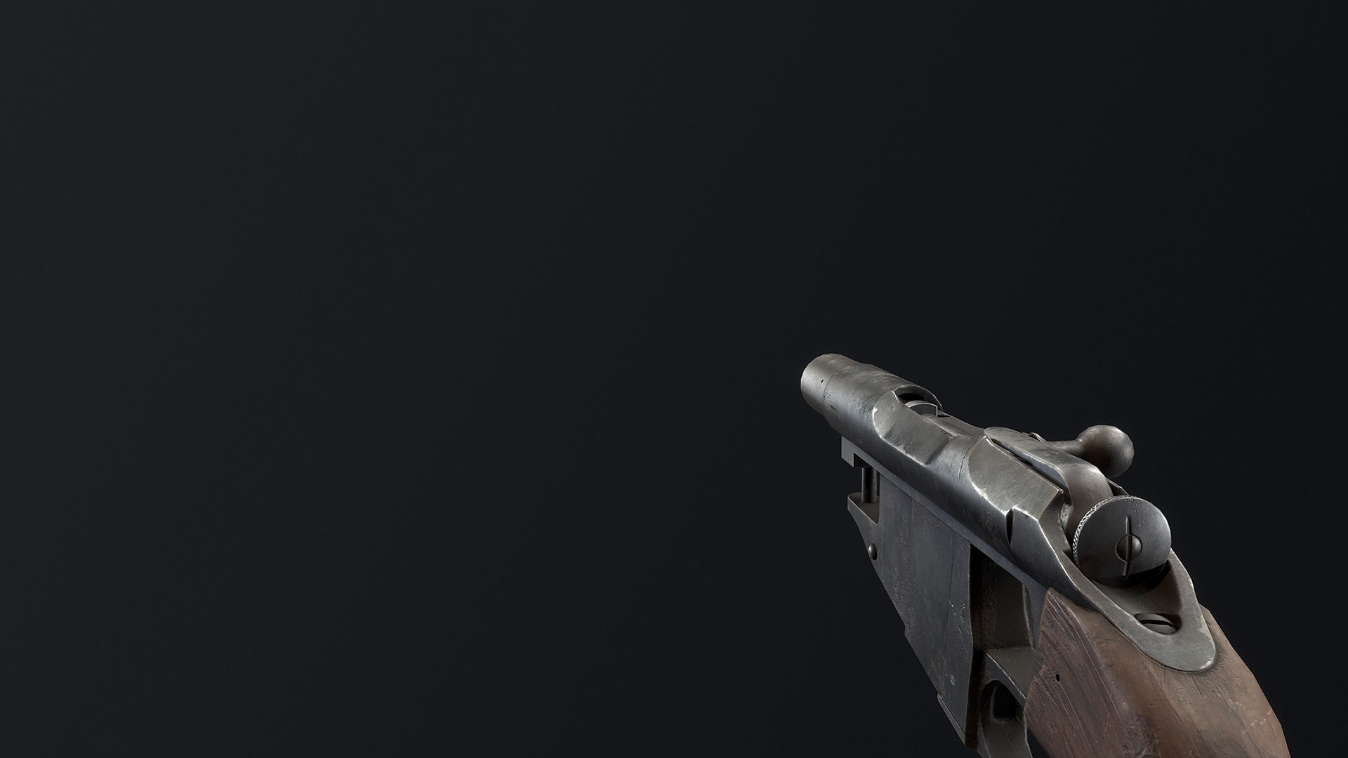 PBR Mosin Nagant Obrez Low-poly 3D model_6