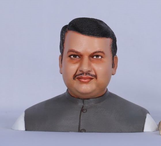 Devendra Fadnavis 3D Printable Model  3D print model_4