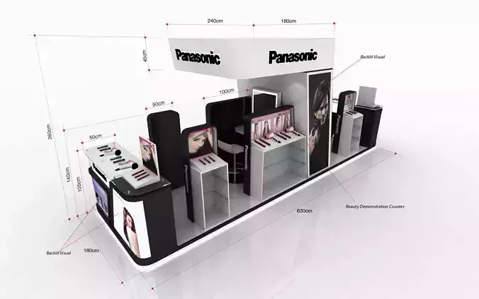 Panasonic in store kiosk