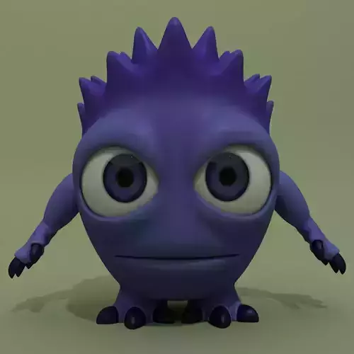 Cartoon Monster Teddy