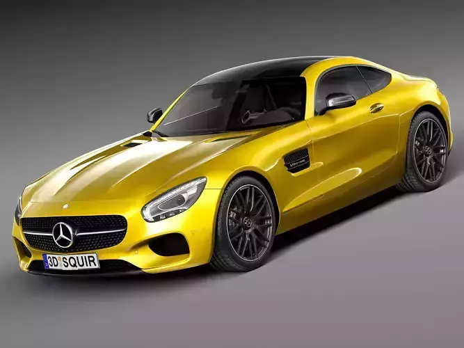 Mercedes-Benz AMG GT S 2016 3D model