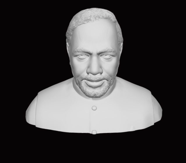 Narendra Modi 3D Printable Model  3D print model_5