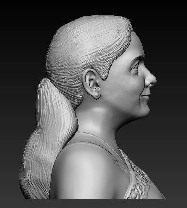 Nirmala Sitharaman 3D printable model 3D print model_3