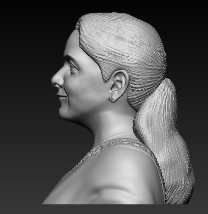 Nirmala Sitharaman 3D printable model 3D print model_1