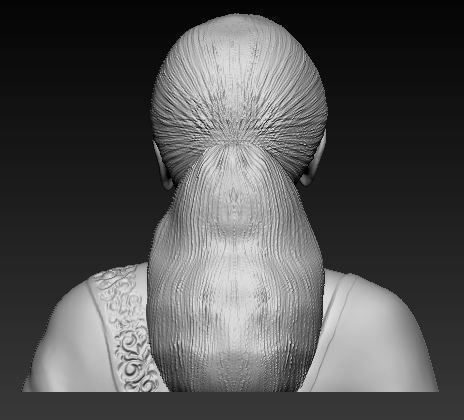 Nirmala Sitharaman 3D printable model 3D print model_2