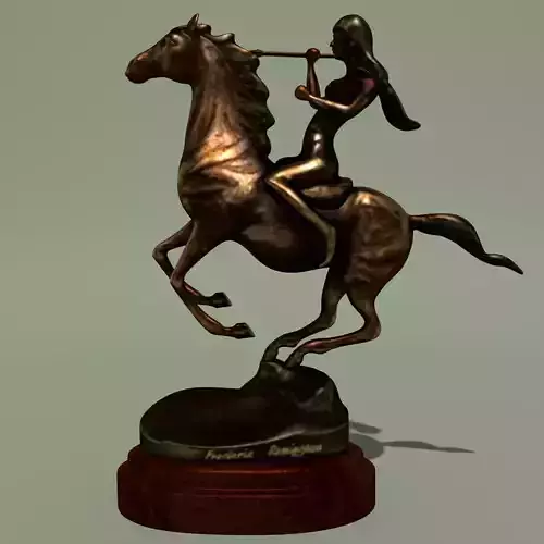 Horse Statuette 2E