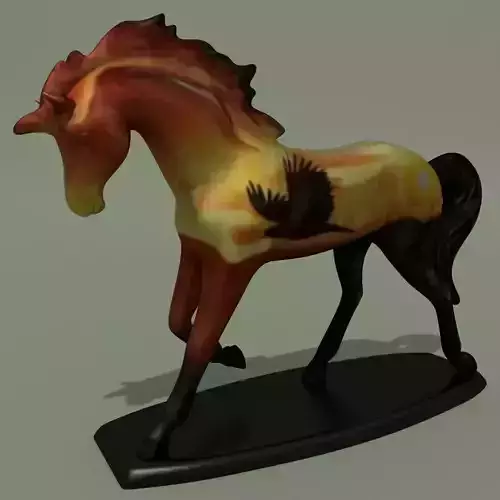 Horse Statuette Z5