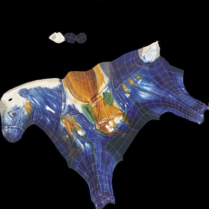 Horse Statuette Z2 3D model_9