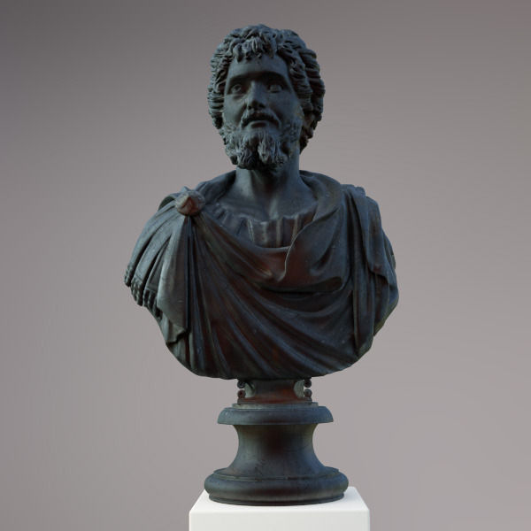Bust of Septimius Severus Emperor 3D model_8