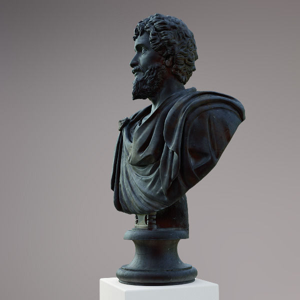 Bust of Septimius Severus Emperor 3D model_9