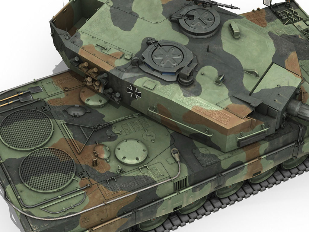 Leopard 2A4 MBT - Germany 3D model_12