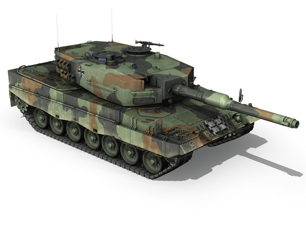 Leopard 2A4 MBT - Germany 3D model_6