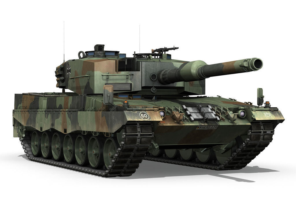 Leopard 2A4 MBT - Germany 3D model_7