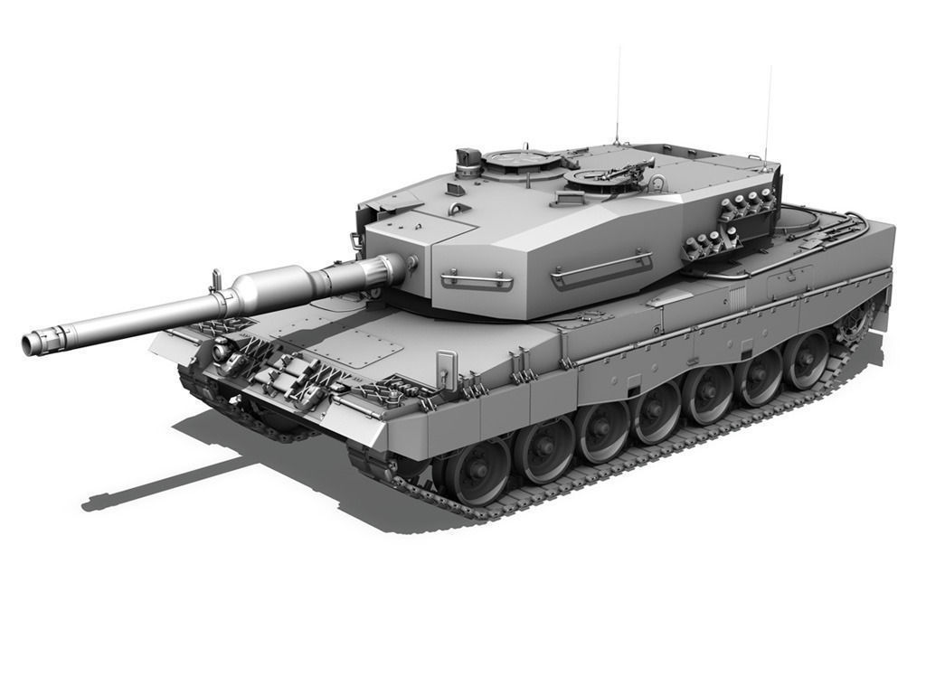 Leopard 2A4 MBT - Germany 3D model_13