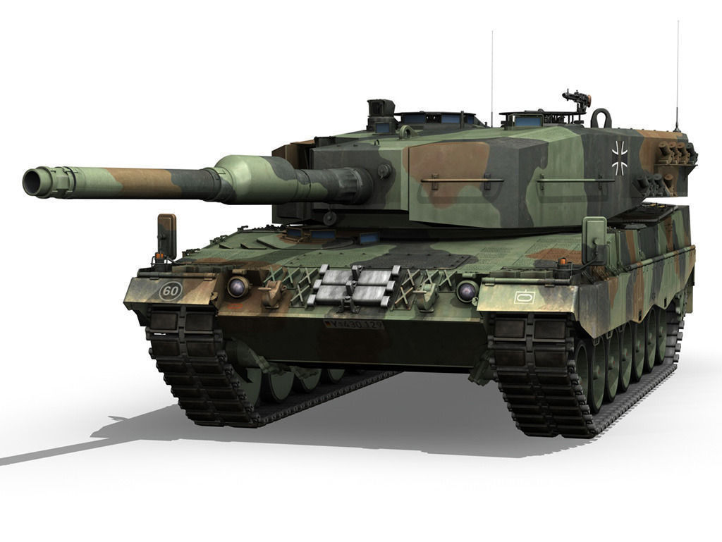 Leopard 2A4 MBT - Germany 3D model_1