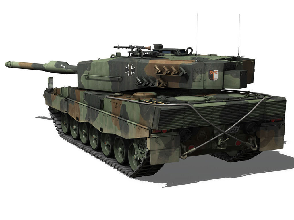 Leopard 2A4 MBT - Germany 3D model_4