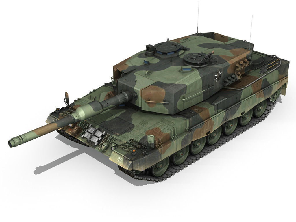 Leopard 2A4 MBT - Germany 3D model_2