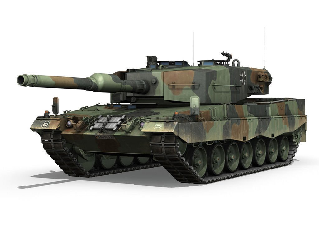 Leopard 2A4 MBT - Germany 3D model_3