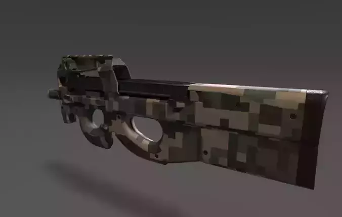 FN P90 Personal Defense Weapon 3D model