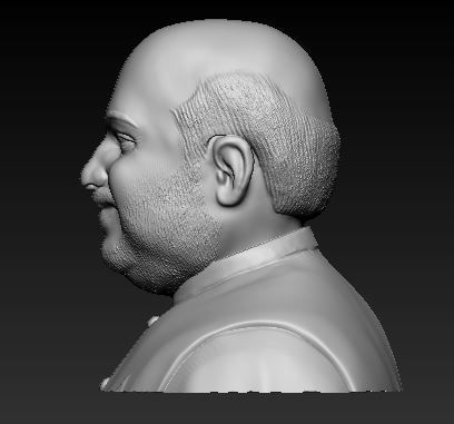 Amit Shah BJP 3DPrintable Model  3D print model_3