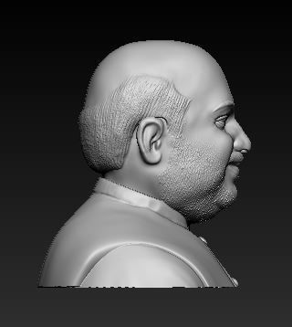 Amit Shah BJP 3DPrintable Model  3D print model_2
