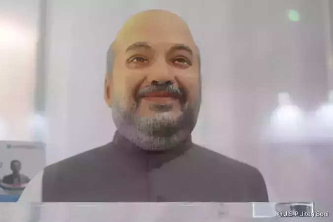 Amit Shah BJP 3DPrintable Model  3D print model