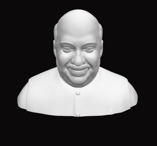Amit Shah BJP 3DPrintable Model  3D print model_5