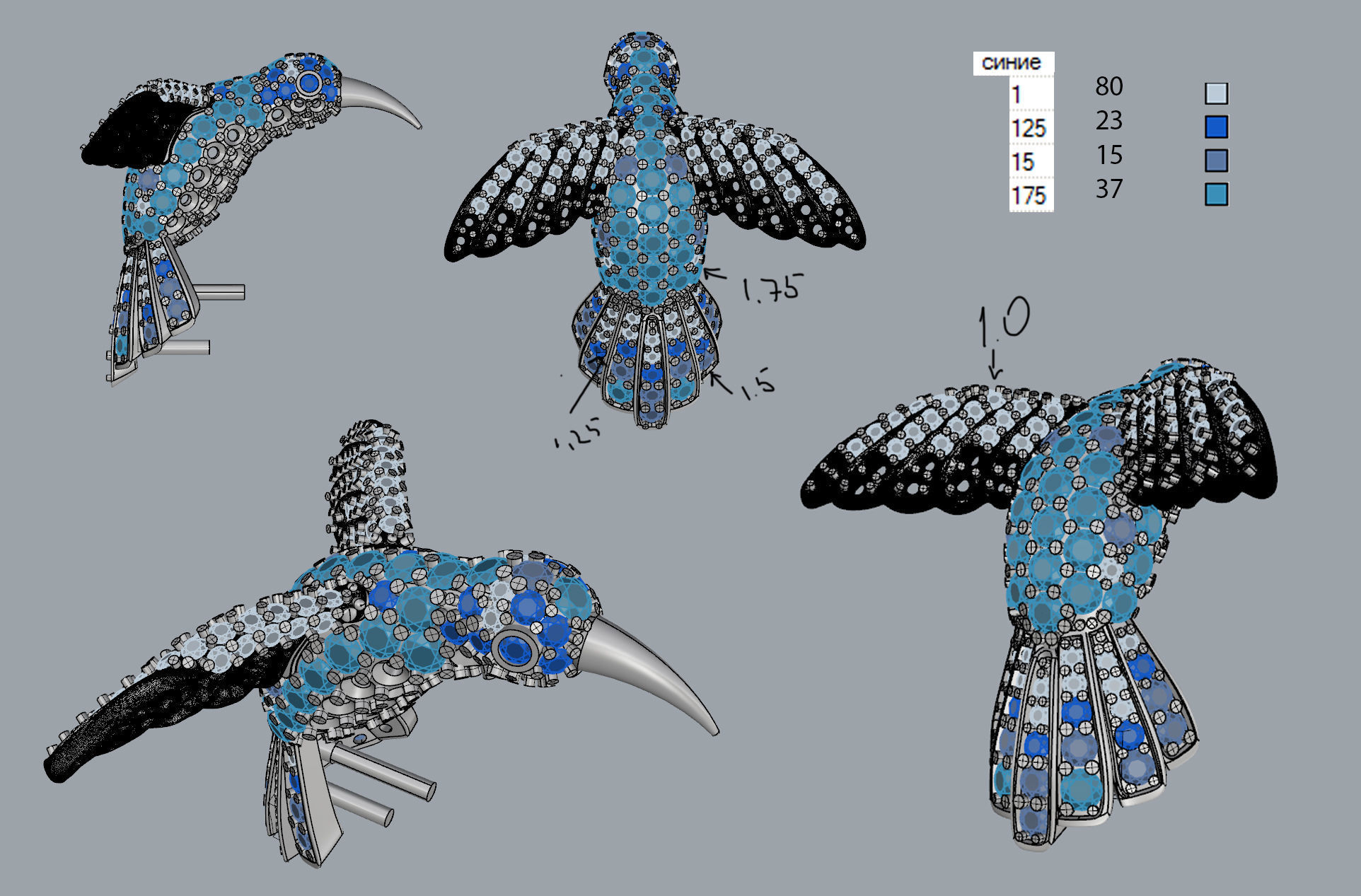 The Hummingbird Ring 3D print model_5