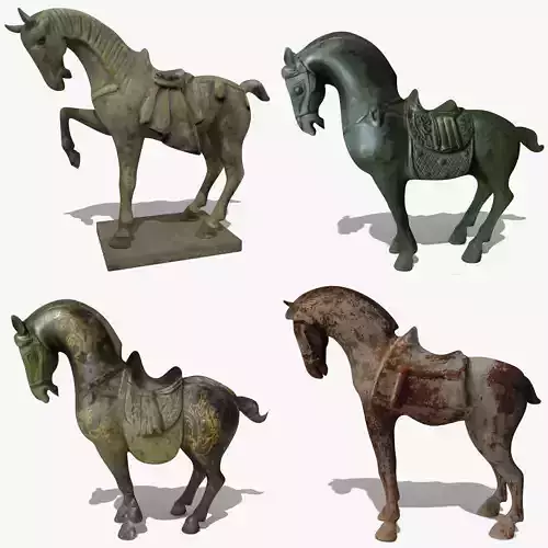 Horse Statuettes Collection volume 4