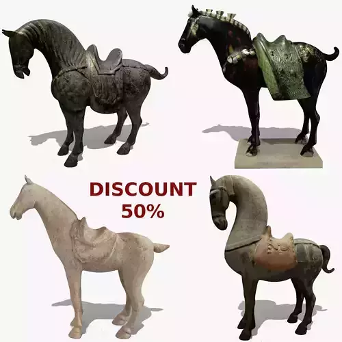 Horse Statuette Collection volume 5