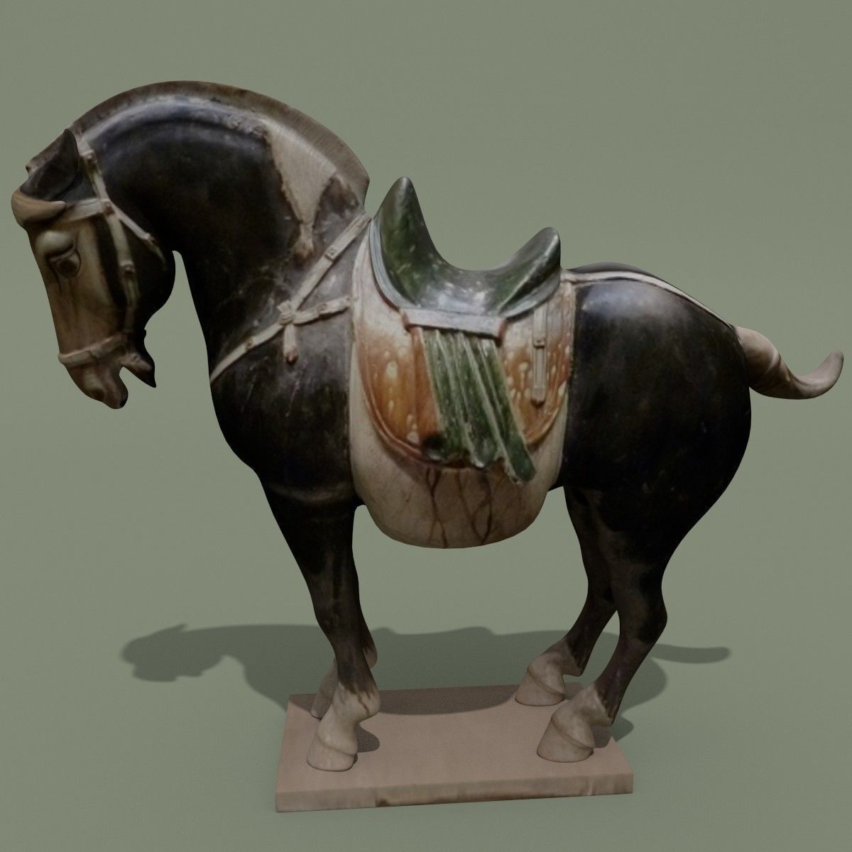 Horse Statuettes Collection volume 7 3D model_2