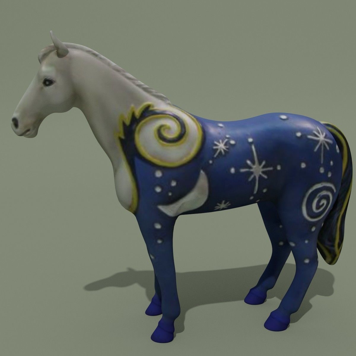 Horse Statuettes Collection volume 8 3D model_2