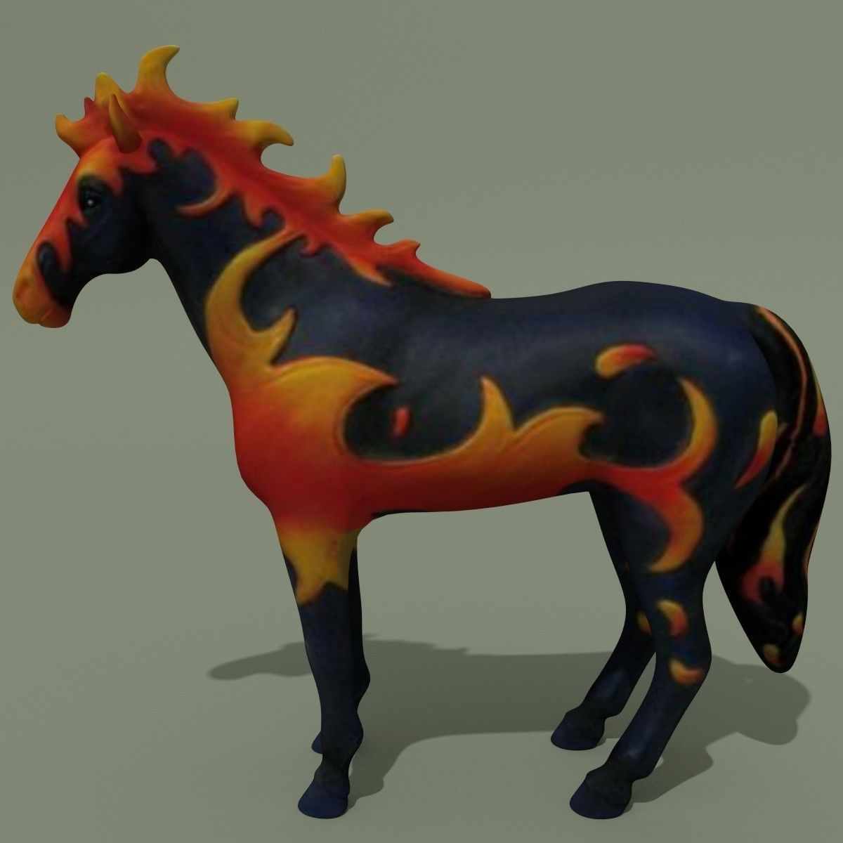 Horse Statuettes Collection volume 8 3D model_1