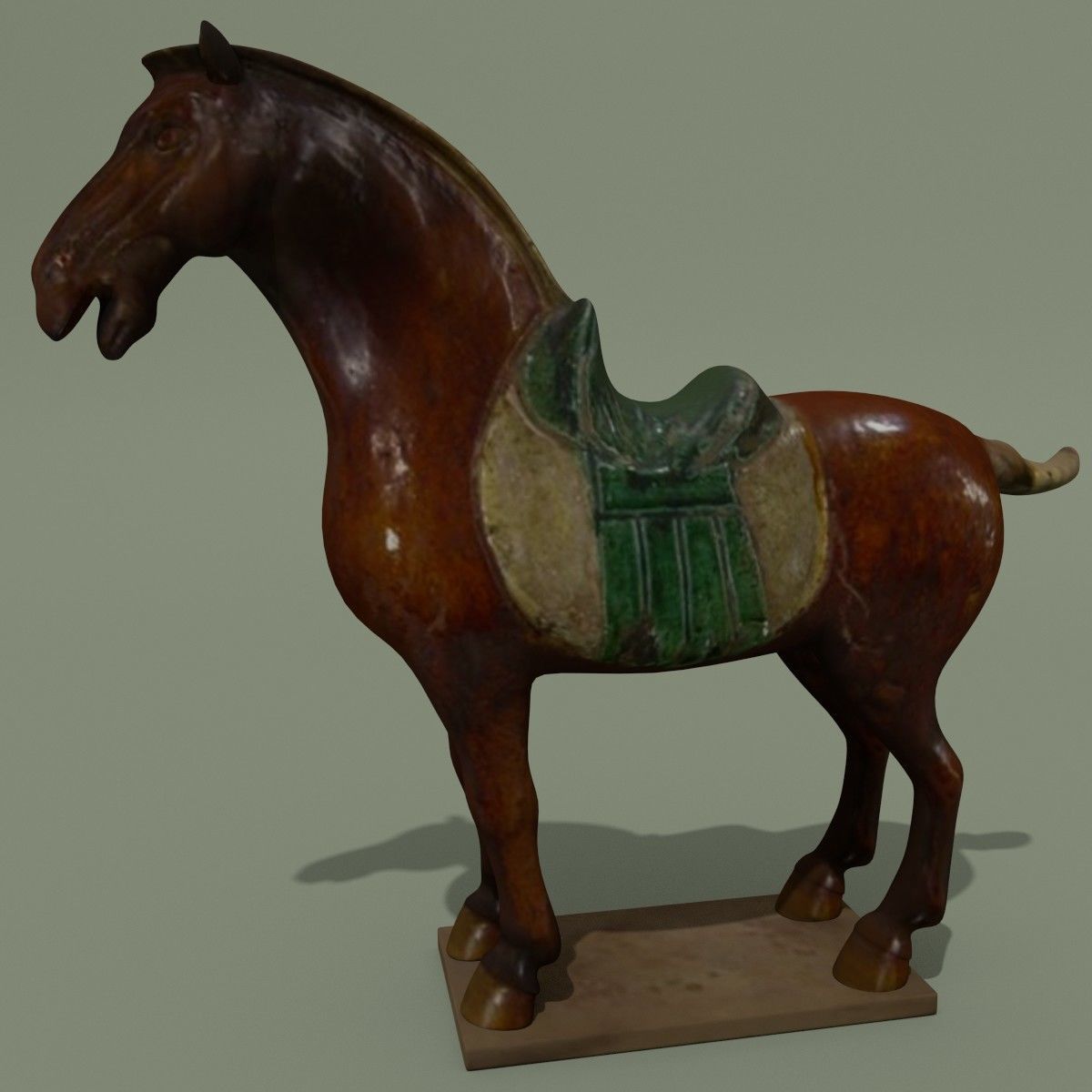 Horse Statuettes Collection volume 8 3D model_3