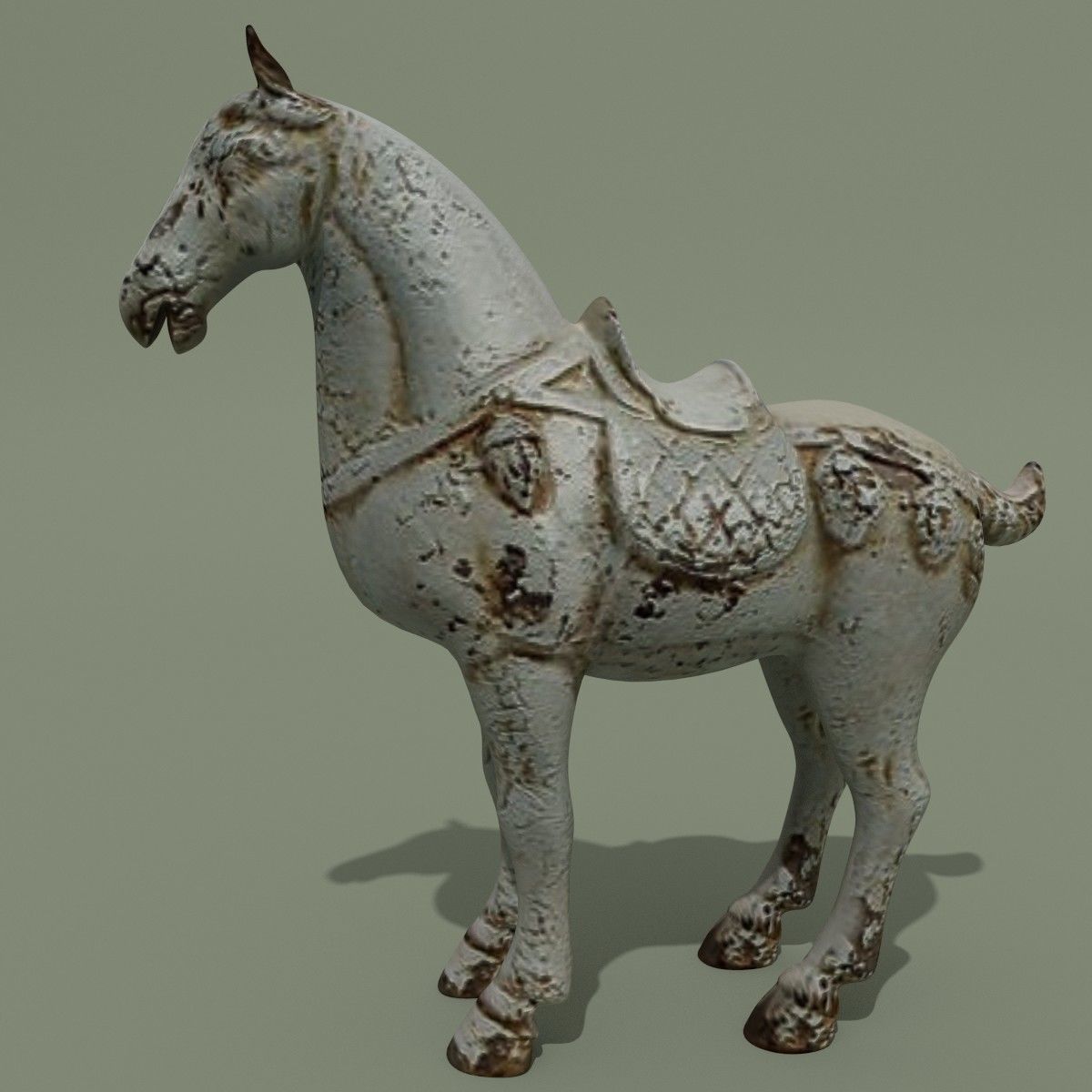 Horse Statuettes Collection volume 8 3D model_4