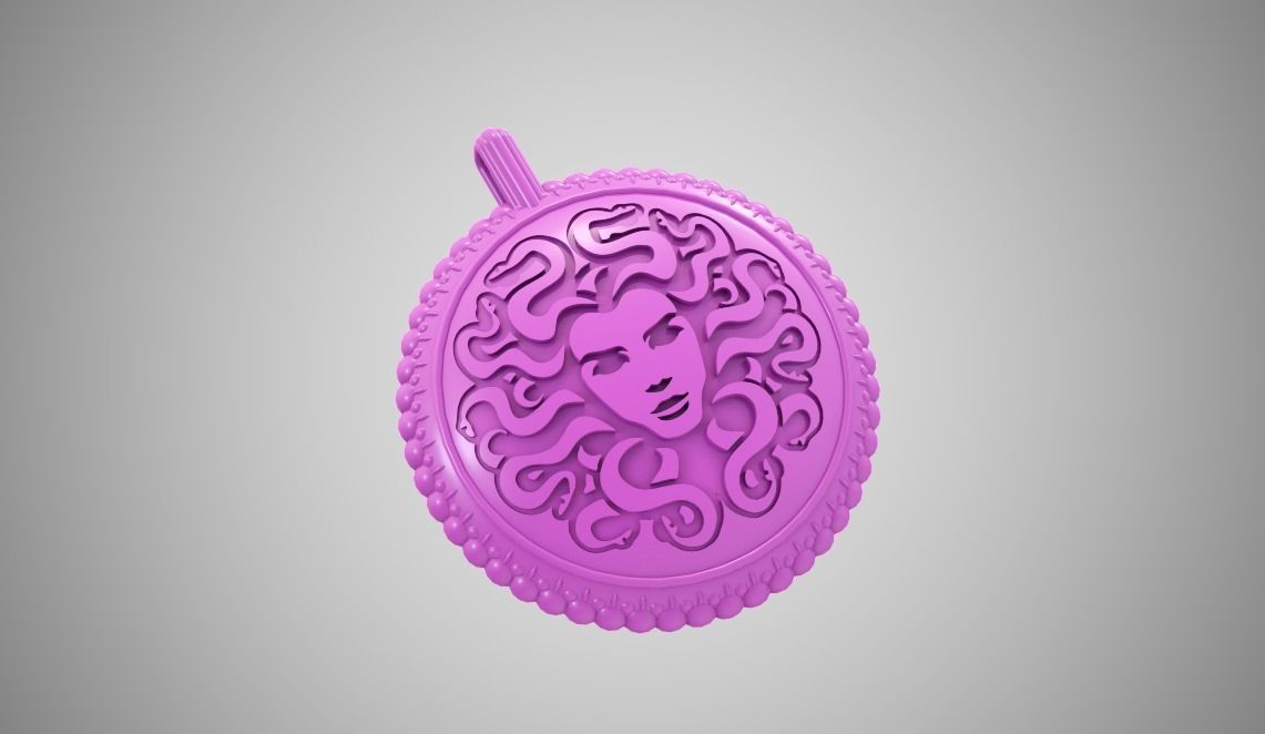 Myth Necklace 3D print model_12