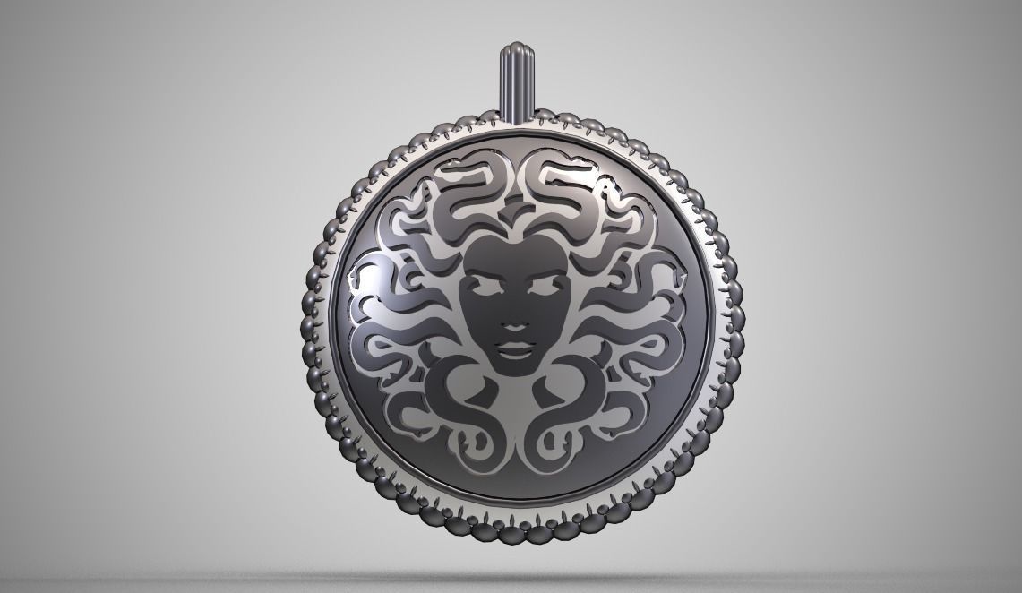 Myth Necklace 3D print model_3