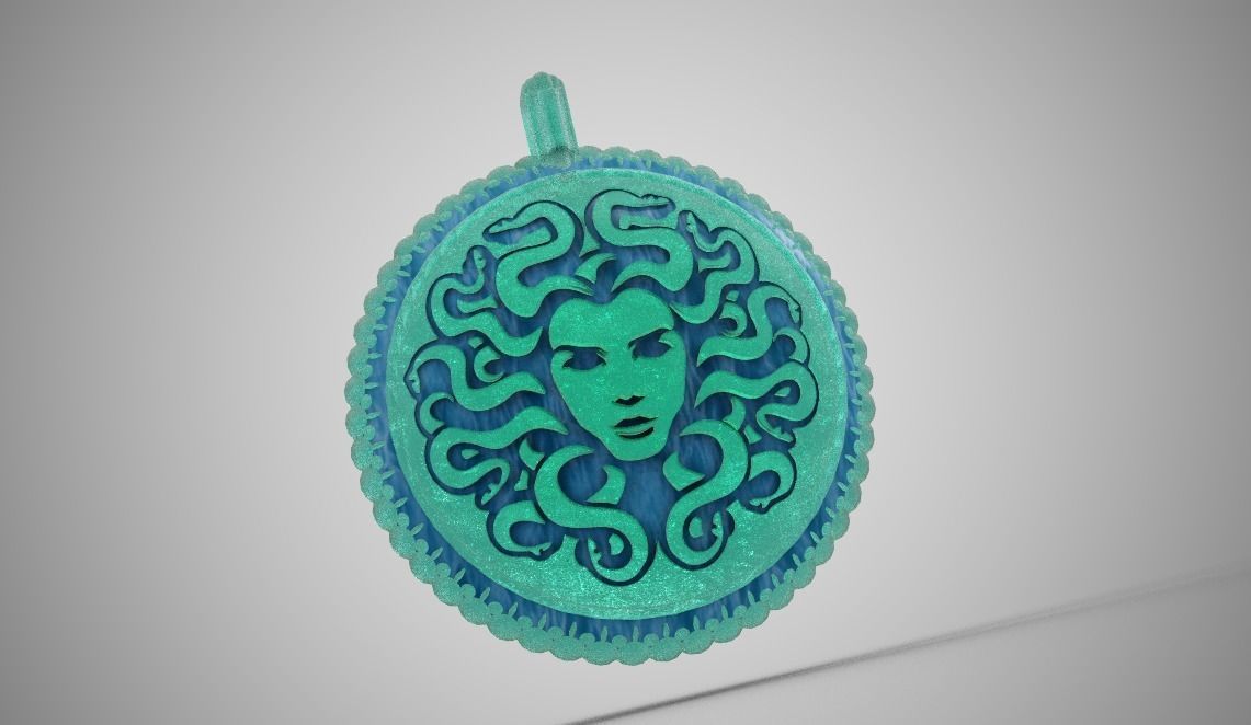 Myth Necklace 3D print model_4
