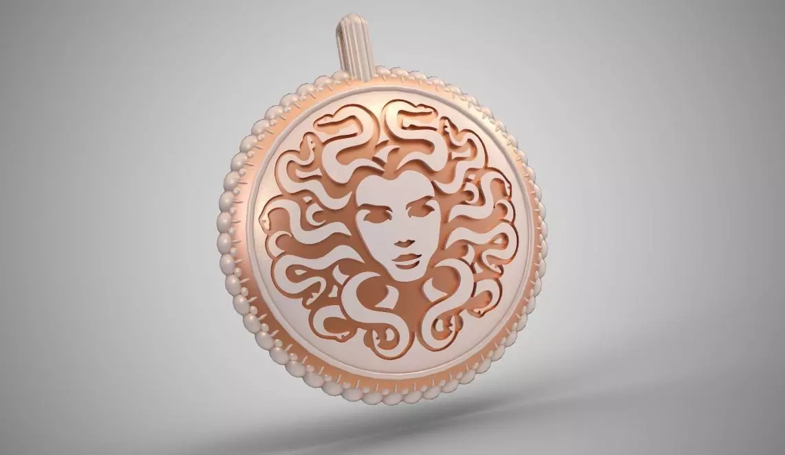Myth Necklace 3D print model_0