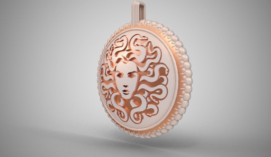 Myth Necklace 3D print model_2