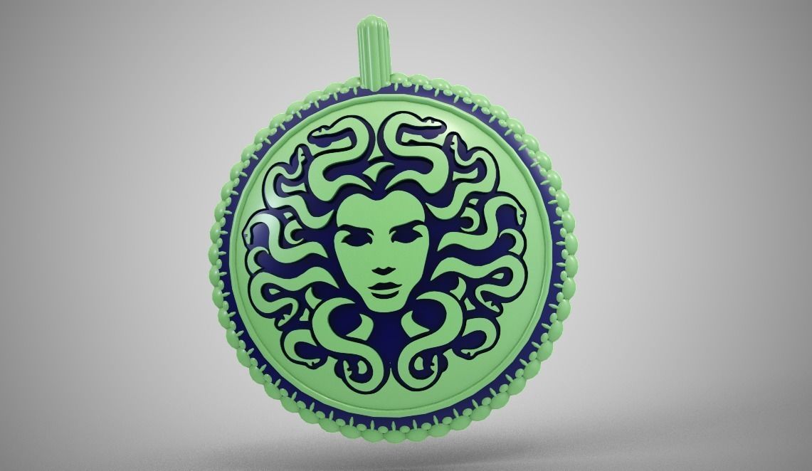 Myth Necklace 3D print model_5