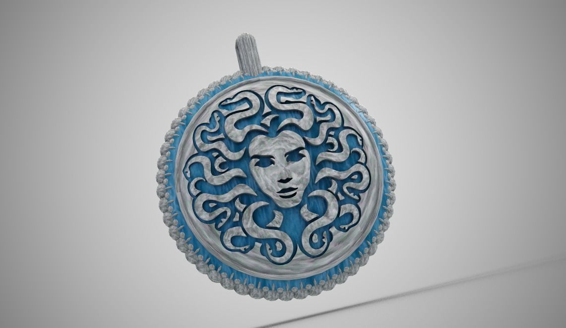 Myth Necklace 3D print model_7