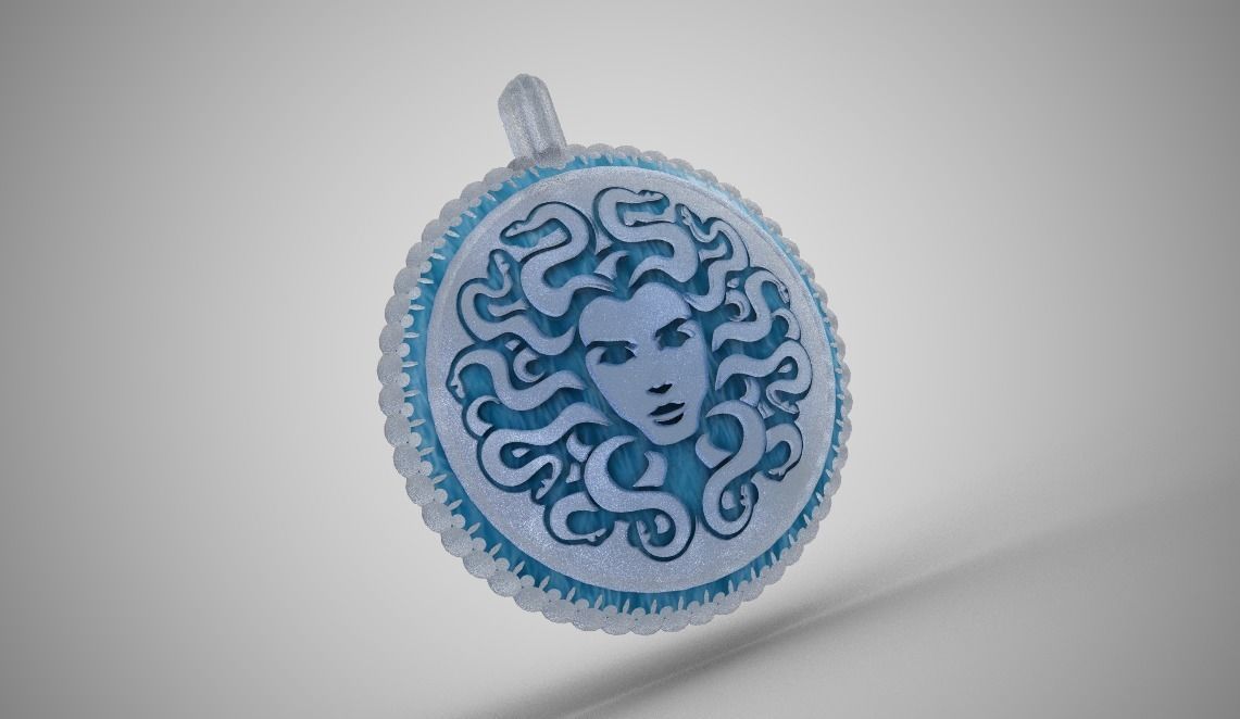 Myth Necklace 3D print model_10