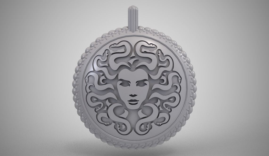 Myth Necklace 3D print model_6