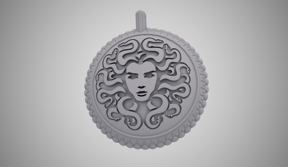 Myth Necklace 3D print model_13