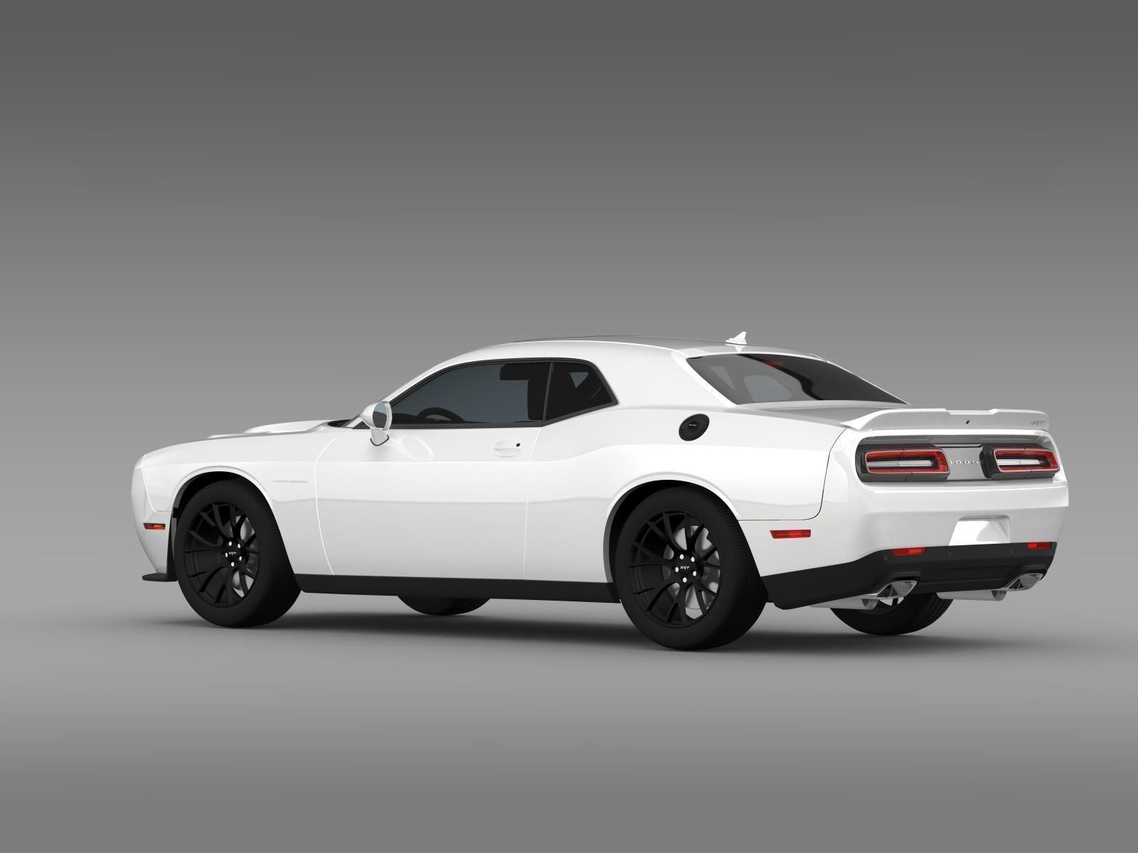 Dodge Challenger SRT Hellcat Supercharged 2015 3D model_9