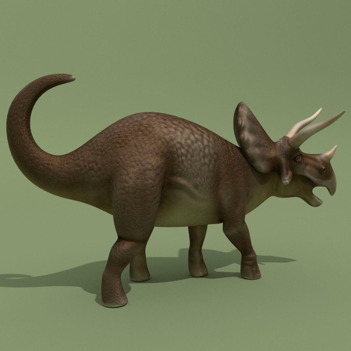 Rigged Dinosaurs Collection 3D model_21