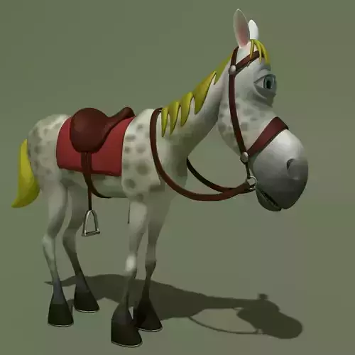 Cartoon Comic Horse