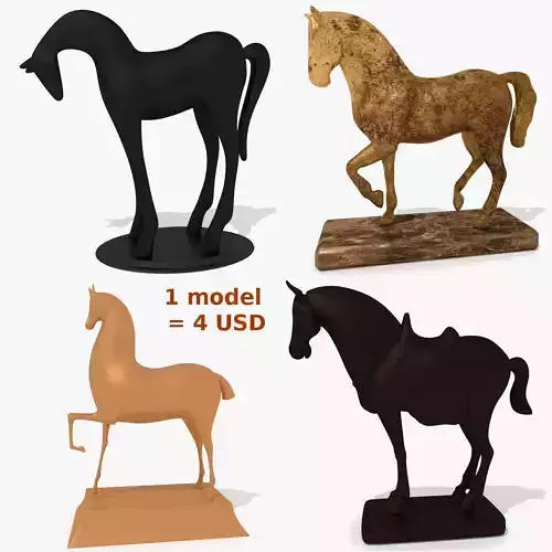 MISC Horse Statuettes Collection
