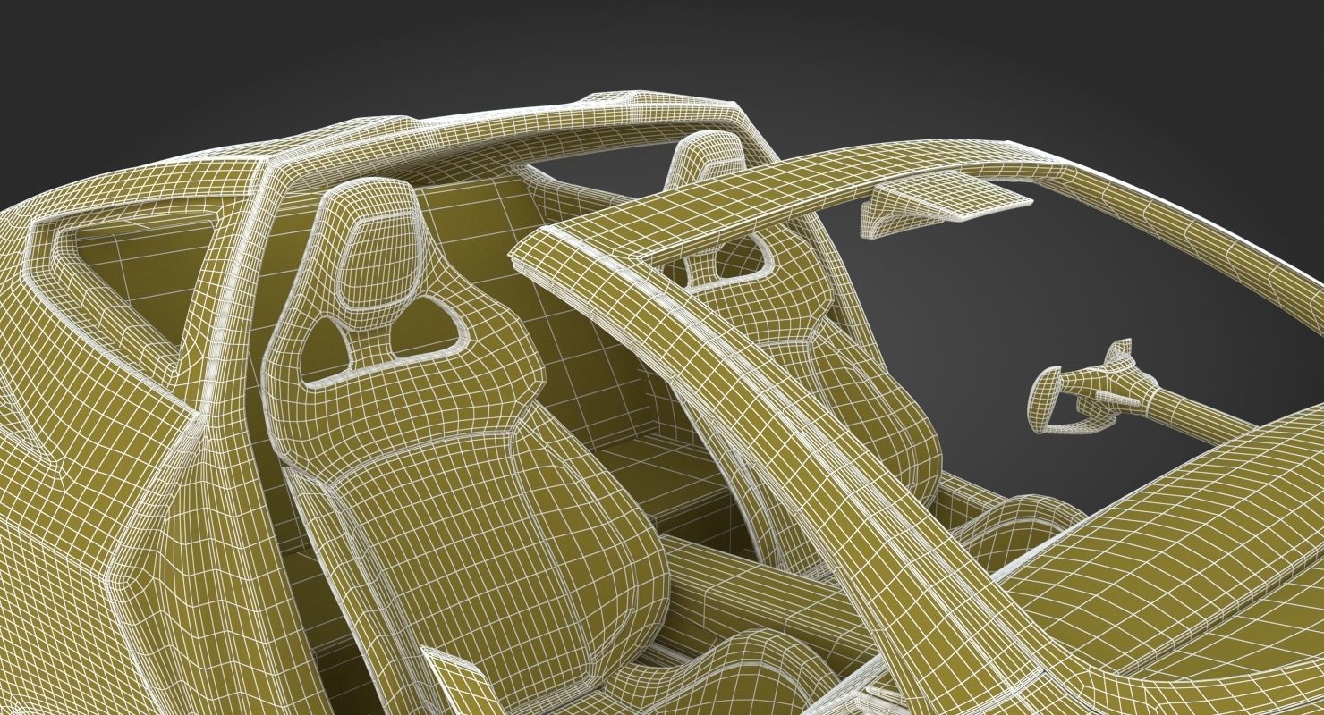 2020 Tesla Roadster Red Multi-Coat 3D model_37